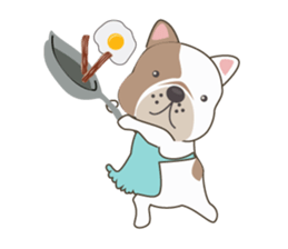 Mr. Dre the English Bulldog (Chinese) sticker #6677980