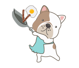 Mr. Dre the English Bulldog (Chinese) sticker #6677980