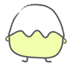 sticker of cute chick sticker #6678436