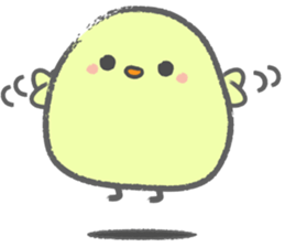 sticker of cute chick sticker #6678438