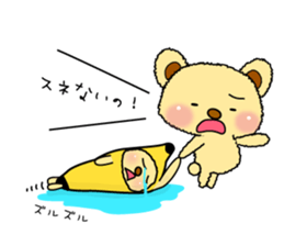 The Usapippi by banana bear place sticker #6678644