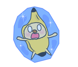 The Usapippi by banana bear place sticker #6678655