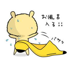 The Usapippi by banana bear place sticker #6678662