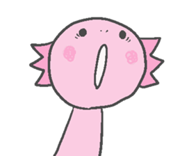 Axolotl and friends Sticker 5 sticker #6678704