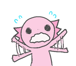 Axolotl and friends Sticker 5 sticker #6678709