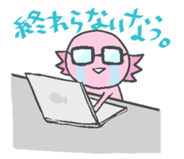 Axolotl and friends Sticker 5 sticker #6678717