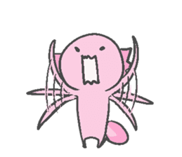 Axolotl and friends Sticker 5 sticker #6678720