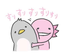 Axolotl and friends Sticker 5 sticker #6678731