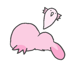 Axolotl and friends Sticker 5 sticker #6678733