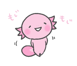 Axolotl and friends Sticker 5 sticker #6678735