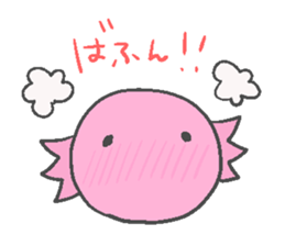 Axolotl and friends Sticker 5 sticker #6678736