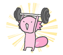 Axolotl and friends Sticker 5 sticker #6678740