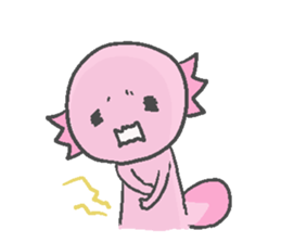 Axolotl and friends Sticker 5 sticker #6678743