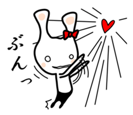I became a rabbit. sticker #6679314