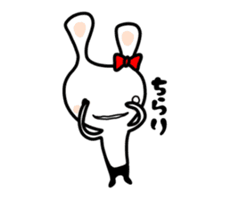 I became a rabbit. sticker #6679317