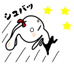 I became a rabbit. sticker #6679327