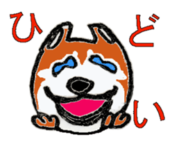 Shiba inu MOMO chan the third  as well! sticker #6679564