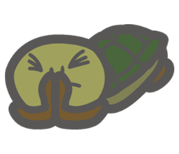 i am toshio tochi.it is a turtle. sticker #6679628