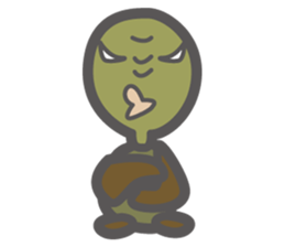 i am toshio tochi.it is a turtle. sticker #6679632