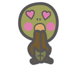 i am toshio tochi.it is a turtle. sticker #6679637
