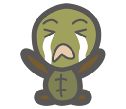 i am toshio tochi.it is a turtle. sticker #6679644