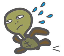 i am toshio tochi.it is a turtle. sticker #6679646