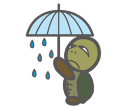 i am toshio tochi.it is a turtle. sticker #6679661