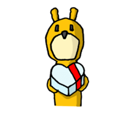 It's with all the wear of a bear. ver3 sticker #6679855