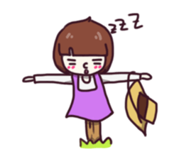 The scarecrow. sticker #6681129