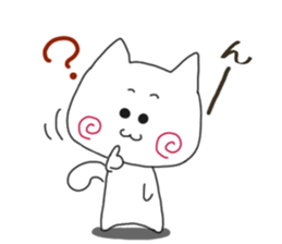 Sticker.spiral cat2 sticker #6681835