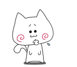 Sticker.spiral cat2 sticker #6681851