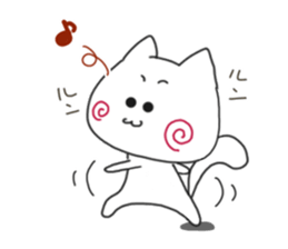 Sticker.spiral cat2 sticker #6681852