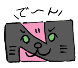 Japanese Cosplay Cat, Russianblue RB1.1 sticker #6682224