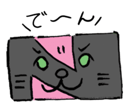 Japanese Cosplay Cat, Russianblue RB1.1 sticker #6682224