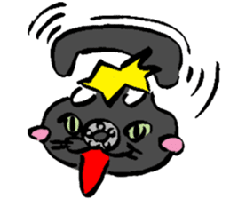 Japanese Cosplay Cat, Russianblue RB1.1 sticker #6682227