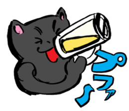 Japanese Cosplay Cat, Russianblue RB1.1 sticker #6682229