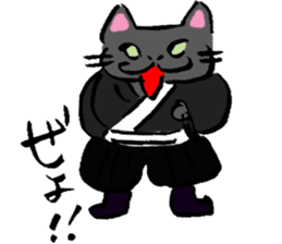 Japanese Cosplay Cat, Russianblue RB1.1 sticker #6682236