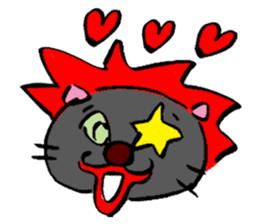 Japanese Cosplay Cat, Russianblue RB1.1 sticker #6682237
