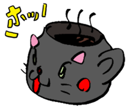 Japanese Cosplay Cat, Russianblue RB1.1 sticker #6682249