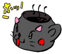 Japanese Cosplay Cat, Russianblue RB1.1 sticker #6682249
