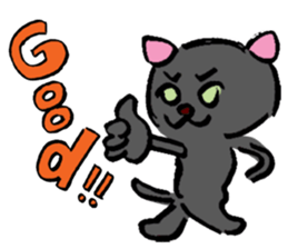 Japanese Cosplay Cat, Russianblue RB1.1 sticker #6682258