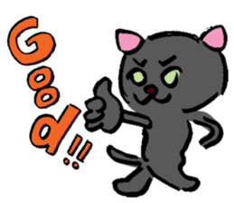 Japanese Cosplay Cat, Russianblue RB1.1 sticker #6682258