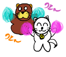 NEKO & RIN STICKERS sticker #6682569