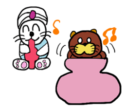 NEKO & RIN STICKERS sticker #6682573