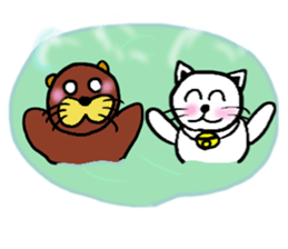 NEKO & RIN STICKERS sticker #6682582
