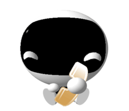 DOG LOVE CAT -FACE CUTE sticker #6682784