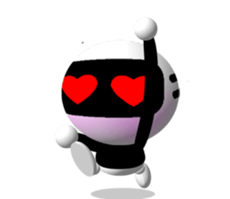 DOG LOVE CAT -FACE CUTE sticker #6682795