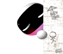 DOG LOVE CAT -FACE CUTE sticker #6682802