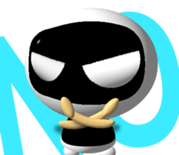 DOG LOVE CAT -FACE CUTE sticker #6682818