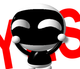 DOG LOVE CAT -FACE CUTE sticker #6682819